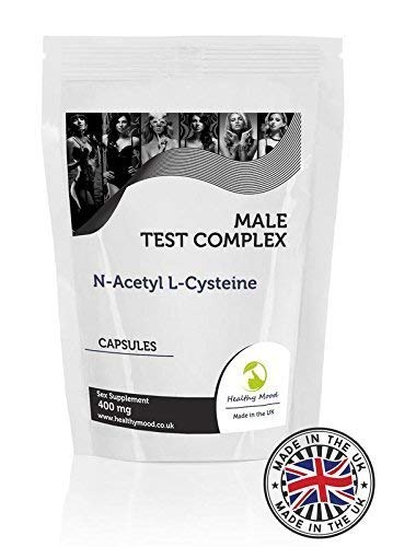 Hombre Testosterona N-Acetil L-CISTEÍNA Sexo X 30 Cápsulas Saludable Estado de Ánimo