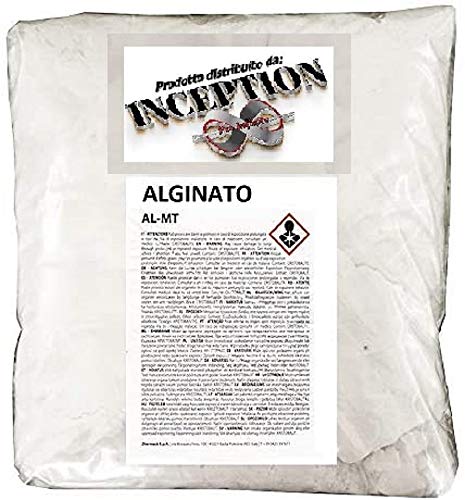 Inception Pro Infinite Alginato para calcos de partes del cuerpo, no tóxico, cantidad a elegir, 200 gramos, ideal para regalo, hazlo tú mismo.
