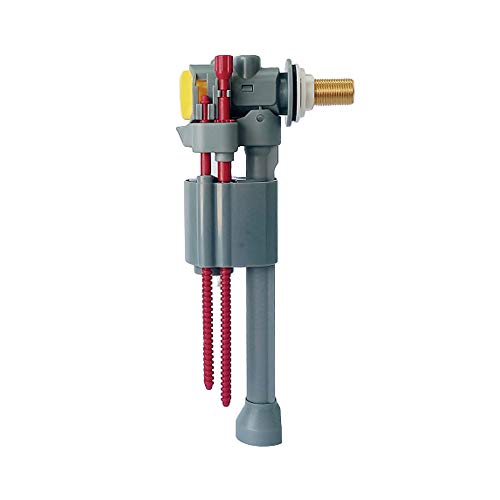 ITS Todini Válvula de llenado universal con flotador para inodoros | Conexión lateral | para cisterna de desagüe exterior e empotrable | mangueras, accesorios y accesorios.