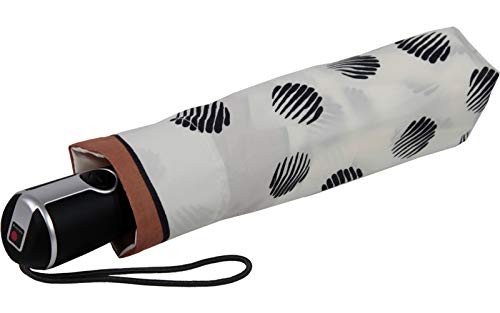 Knirps Comet - Paraguas de bolsillo para mujer (tamaño grande, protección UV)