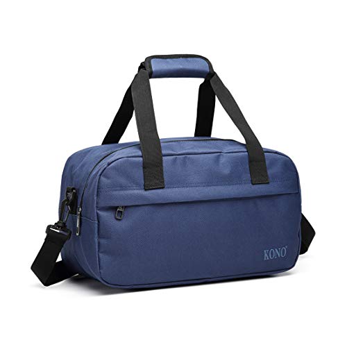 Kono Bolsa de viaje para equipaje de mano con correa para el hombro, ultra ligera, 35 cm, 250 g, 14 litros