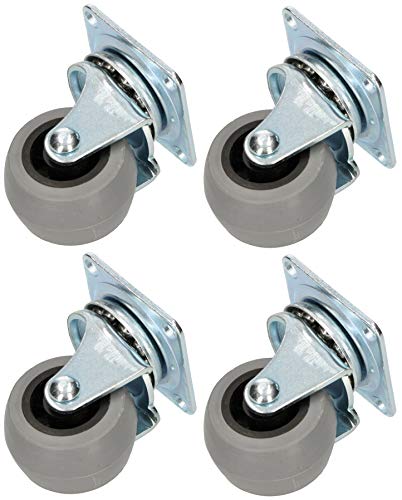 KOTARBAU - Ruedas para muebles, 4 unidades, 40 cm, aptas para todos los suelos, ruedas giratorias de goma, transporte, sofá, correderas, herramientas KOTARBAU - Ruedas para muebles, 4 unidades, 40 cm, aptas para todos los suelos, ruedas giratorias de goma, transporte, sofá, correderas, herramientas
