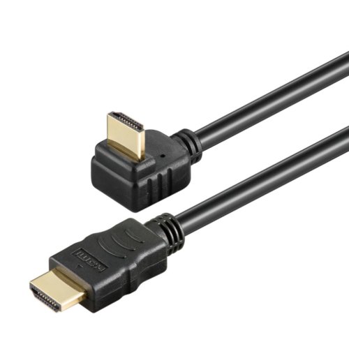 Ligawo ® High Speed HDMI Cable con Ethernet 1x ángulo 4K * 2K 3D - 1.5 m