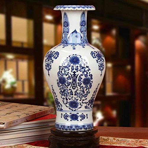 LIUYULONG Jarrones Blanco del florero de la decoración del hogar Floreros Antiguo Palacio de Chino Adornos excelente Porcelana Jingdezhen Cerámica Decoración del hogar LIUYULONG Jarrones Blanco del florero de la decoración del hogar Floreros Antiguo Palacio de Chino Adornos excelente Porcelana Jingdezhen Cerámica Decoración del hogar