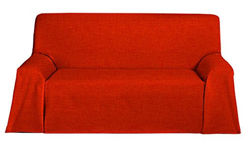 Martina Home Foulard, Tela, Naranja, 250 x 270 cm
