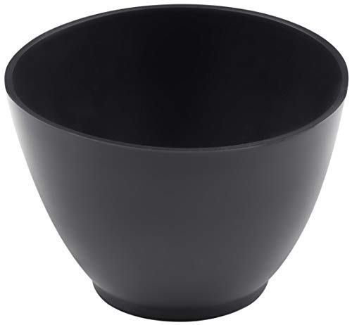 Meister Ø 125 x 90 mm – Negro – Forma cónica – Estructura rígida – Plástico Robusto – para Mezclar, Masilla & Co. Vaso de Mezcla, Bandeja de Yeso, 4301000