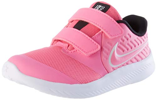 Nike Star Runner 2 (TDV), Sneaker Unisex niños, Pink Glow/Photon Dust-Black-White, 23.5 EU