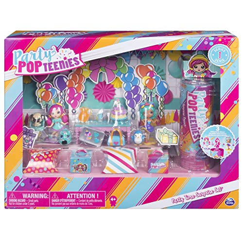 Party Popteenies Party Time Surprise - Juego de Confeti, muñecas coleccionables y Accesorios Party Popteenies Party Time Surprise - Juego de Confeti, muñecas coleccionables y Accesorios