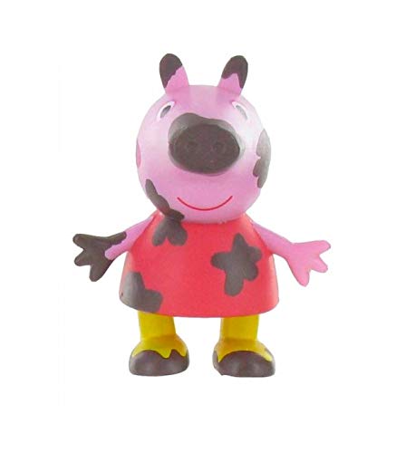 Peppa Pig Mud Peppa Peppa Pig Mini Figura, Multicolor, 6 cm (Comansi Y99687)