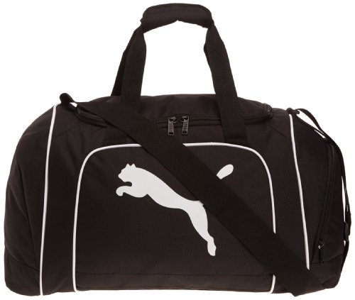 Puma Team CAT - Bolsa de gimnasia, Color Negro, Talla M (47 x 31 x 29 cm)