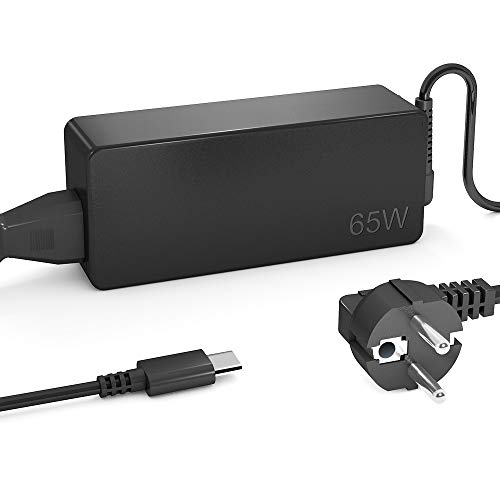 QYD - Cargador USB 65 W tipo C PD para portátil para Lenovo ThinkPad Edge E485 20KU ThinkPad 13 Chromebook 20GL, E480 20KN, E485 20KU Yoga 730 13" 730-13IKB 730-13IKB-81CT