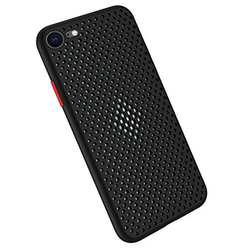 Rdyi6ba8 Funda Silicone Case para iPhone 6 Plus / 6S Plus, Carcasa de Silicona Suave Antichoque Bumper Anti-Sobrecalentamiento Case para iPhone 6+ / 6S+, Negro Rdyi6ba8 Funda Silicone Case para iPhone 6 Plus / 6S Plus, Carcasa de Silicona Suave Antichoque Bumper Anti-Sobrecalentamiento Case para iPhone 6+ / 6S+, Negro