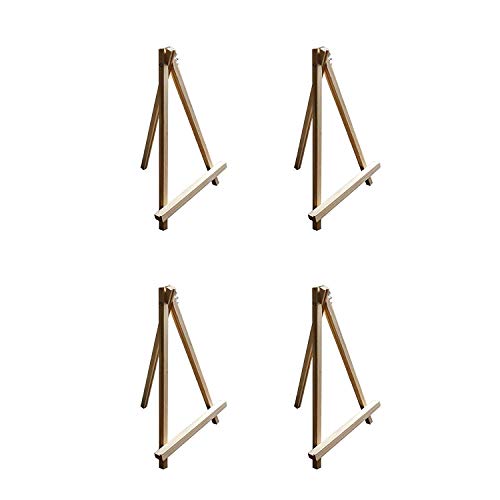 Set 4 Piezas Caballete Madera Artistas 30cm por Belle Vous - Trípode Encimera Caballete Mostrar Lienzos Arte - Tornillo Ajustable - Se Pliega para Guardarlo - Dibujar, Acuarela y Pintura Acrílica Set 4 Piezas Caballete Madera Artistas 30cm por Belle Vous - Trípode Encimera Caballete Mostrar Lienzos Arte - Tornillo Ajustable - Se Pliega para Guardarlo - Dibujar, Acuarela y Pintura Acrílica