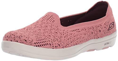 Skechers ON-The-GO Bliss ELATION, Zapatillas Mujer, Rosa (Rose Textile Ros), 40