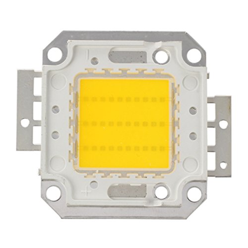 SODIAL(R) Alto potencia 30W LED chip bombilla lampara blanco calido DIY 2200LM 3000K