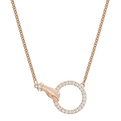 Swarovski Collar Symbolic, blanco, Baño en tono Oro Rosa Swarovski Collar Symbolic, blanco, Baño en tono Oro Rosa