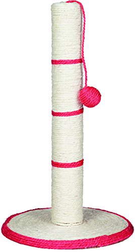 Trixie Poste Sisal con Base, 50 cm, Colores Surtidos