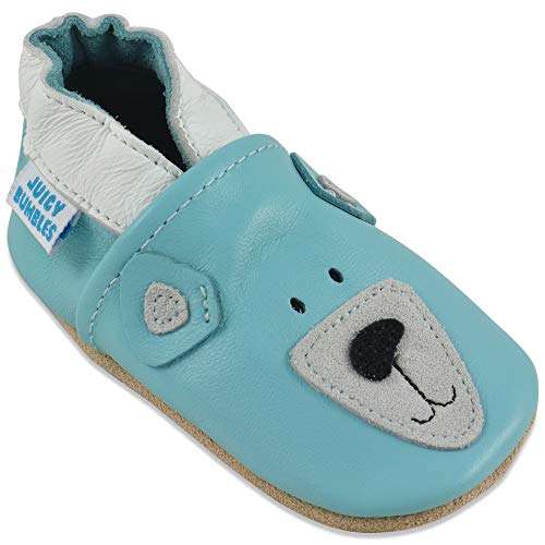 Zapatillas Bebe Niño - Zapato Bebe Niño - Zapatos Bebes - Calzados Bebe Niño - Oso Azul - 12-18 Meses