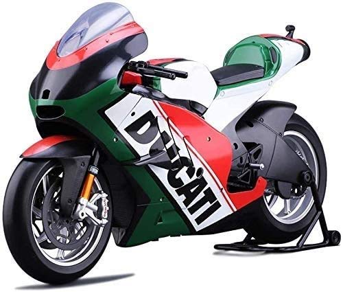 Zhangl Escala 1: 6 de fundición a presión Modelo de la Motocicleta/Compatible con Ducati Simulación de aleación/Modelo de la Motocicleta se Puede Utilizar for los Regalos de Exposiciones Collect