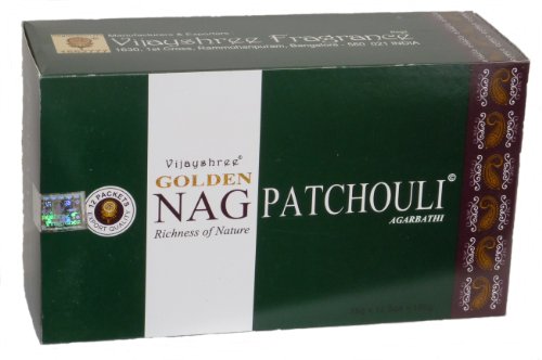 180 gms Box of Golden NAG PATCHOULI Agarbathi Incense Sticks - in stock and shipped by Busy Bits by Golden Nag