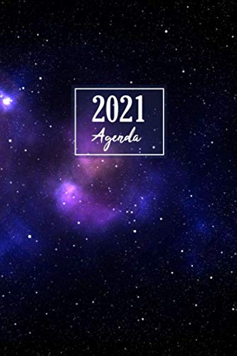 2021 Agenda: Organizador 2021 vista | Del 1 de enero de 2021 al 31 de diciembre de 2021 | Diario, organizador y planificador con vista semanal | Planificador 12 meses