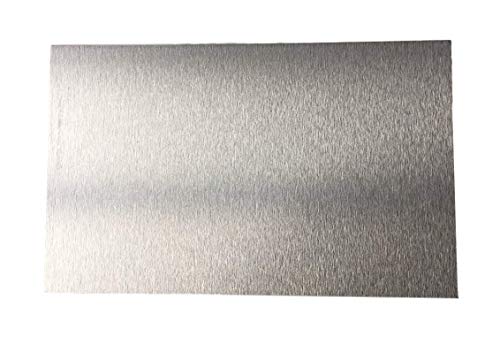 3,0 mm de aluminio ligero de plata Estrella cepillado/One Side Brushed aprox. 700 x 600 mm aluminio ligero de etal Bond