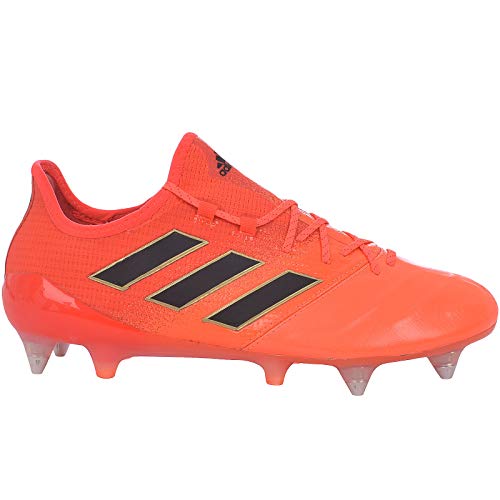 adidas Performance Ace 17.1 - Botas de fútbol para Hombre, Piel, Color Naranja, Color Naranja, tamaño 42
