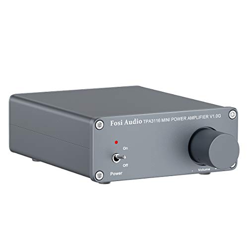 Amplificador de audio estéreo de 2 canales clase D Mini amplificador digital profesional de alta fidelidad para altavoces domésticos 50W x 2 - V1.0G