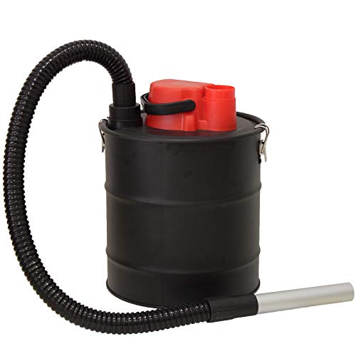 Aspirador de cenizas de la marca Grafner®, 20 litros, 1200 W, con filtro HEPA y funciones de succión y soplado Aspirador de cenizas de la marca Grafner®, 20 litros, 1200 W, con filtro HEPA y funciones de succión y soplado