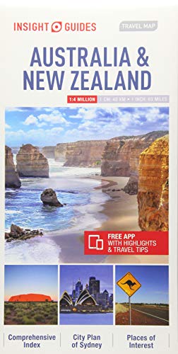 Australia And New Zealand. Insight Travel Map (Insight Travel Maps) [Idioma Inglés]