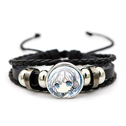 Azyvv Anime Hatsune Miku Time Pulsera Con Cuentas De Piedras Preciosas Pulsera Tejida A Mano Pulsera Para Adultos Jóvenes Y Amantes Del Anime Hombres Y Mujeres Azyvv Anime Hatsune Miku Time Pulsera Con Cuentas De Piedras Preciosas Pulsera Tejida A Mano Pulsera Para Adultos Jóvenes Y Amantes Del Anime Hombres Y Mujeres