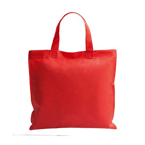 BigBuy Accessories 144170, Bolsa multiusos Unisex-Adult, Rojo, 38 x 35 cm (asas: 35 cm)