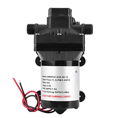 Bomba de Agua de Diafragma, Bomba de Agua de Alta Presión Bomba de Pulverización Autocebante Con Interruptor de Presión Válvula Inteligente Para Limpieza Camping Caravana Truck Barco Jardín DC 12V Bomba de Agua de Diafragma, Bomba de Agua de Alta Presión Bomba de Pulverización Autocebante Con Interruptor de Presión Válvula Inteligente Para Limpieza Camping Caravana Truck Barco Jardín DC 12V