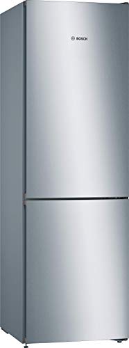 Bosch KGN36VLDD Serie 4 - Frigorífico independiente (A+++, 186 cm, 173 kWh/año, Inox-look 237 L, 87 L, parte congelador NoFrost, VitaFresh)