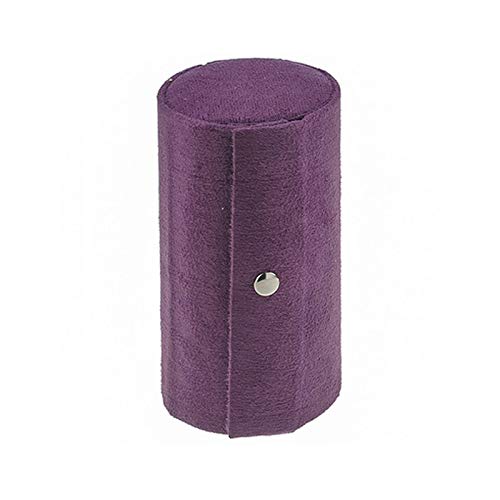 Caja de Joyas 1 Piezas Caja Joyero en Forma de Cilindro de Franela Portátil Retro Organizador de Joyas de 3 Capas Enrollable para Almacenamiento Anillos,Collar Caja De Almacenamiento De Joyas Caja de Joyas 1 Piezas Caja Joyero en Forma de Cilindro de Franela Portátil Retro Organizador de Joyas de 3 Capas Enrollable para Almacenamiento Anillos,Collar Caja De Almacenamiento De Joyas