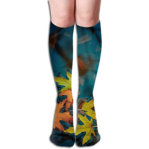 Calcetines,Calcetín,Calcetines AltosHojas caídas alto,50CM Calcetines,Calcetín,Calcetines AltosHojas caídas alto,50CM