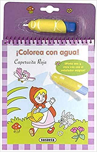 Caperucita Roja (Colorea con agua)