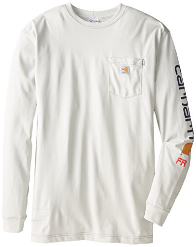 Carhartt Men's Big & Tall Flame Resistant Force Cotton Graphic Long Sleeve T-Shirt