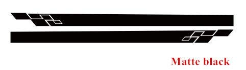 Chengxin Car Decals Etiquetas engomadas del Coche Vinilo Auto del Cuerpo Decal Deporte Rejas Gráficos Rayas Puerta Lateral de la Falda de la decoración Etiqueta engomada para el Polo Golf Tiguan