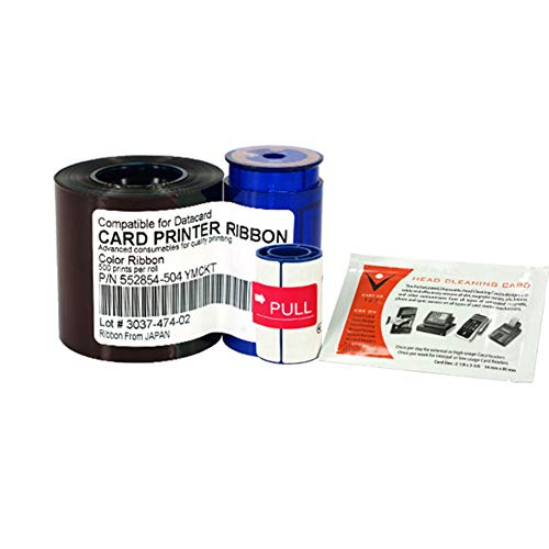 Cinta Original 552854-504, YMCKT 552854-504 Cinta de Color para Datacard SP35 SP55 SP75, 500 imágenes Cinta Original 552854-504, YMCKT 552854-504 Cinta de Color para Datacard SP35 SP55 SP75, 500 imágenes