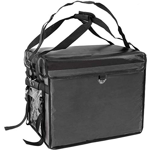 CityBAG - Mochila isotérmica 45 x 35 x 33 cm Negra para Entrega de Pedidos de Comida en Moto y Bicicleta