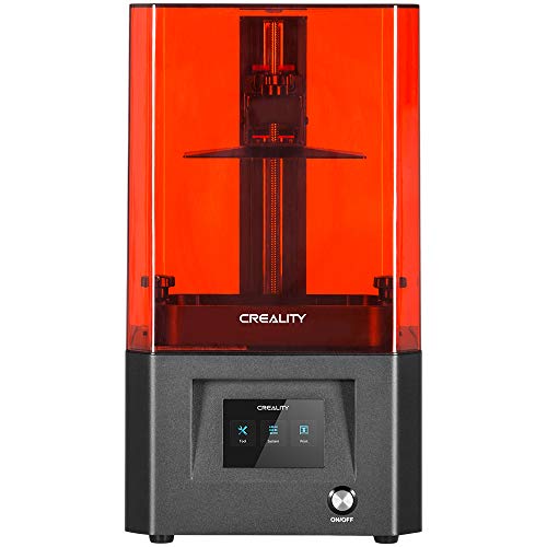 Comgrow Creality LD-002H Impresora 3D de Resina UV con Sistema de Filtrado de Aire, Pantalla Táctil Inteligente a Color de 3,5", Fuente de Luz Avanzada Tamaño de Impresión 130X82X160mm