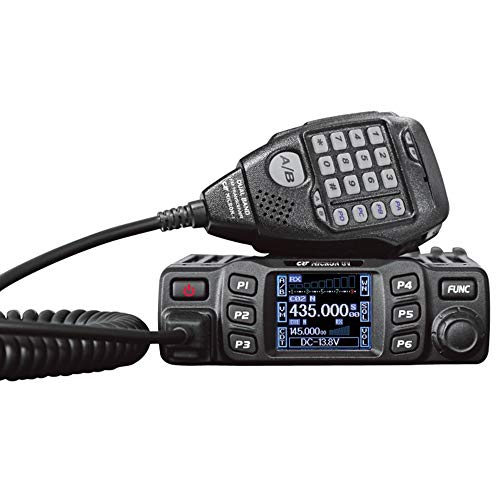 CRT Micron UV - Radio VHF/UHF con Banda Dual (144-146 MHz/430-440 MHz) Color Negro