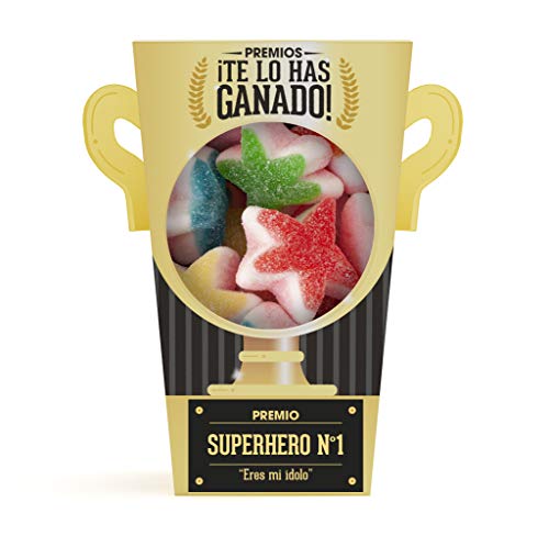 Designer Souvenirs - Trofeo de Gominolas y Chuches | Regalos Muy Originales Para Madres, Padres y Niños | Ideas Divertidas para Regalar en Cumpleaños, Fiestas, Comuniones y Aniversarios Designer Souvenirs - Trofeo de Gominolas y Chuches | Regalos Muy Originales Para Madres, Padres y Niños | Ideas Divertidas para Regalar en Cumpleaños, Fiestas, Comuniones y Aniversarios