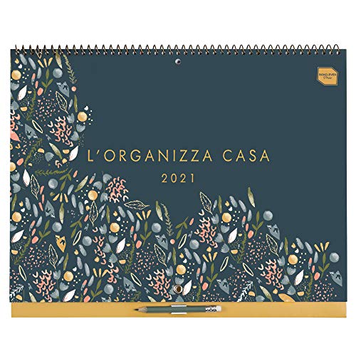(en italiano) Boxclever Press 'L’Organizza Casa' Calendario 2020 2021 pared. Calendario 2020 2021 de año académico con mucho espacio. Planificador mensual empieza en septiembre 20 - diciembre 21. (en italiano) Boxclever Press 'L’Organizza Casa' Calendario 2020 2021 pared. Calendario 2020 2021 de año académico con mucho espacio. Planificador mensual empieza en septiembre 20 - diciembre 21.