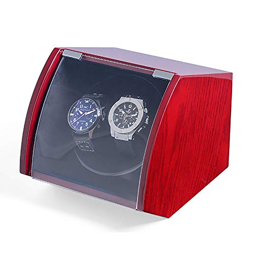 Enrolladores de relojes Relojes de madera de doble posición Caja de bobinado Relojes mecánicos Enrollador automático Almacenamiento de relojes inclinado Motor silencioso Agitador de relojes Enrolladores de relojes Relojes de madera de doble posición Caja de bobinado Relojes mecánicos Enrollador automático Almacenamiento de relojes inclinado Motor silencioso Agitador de relojes