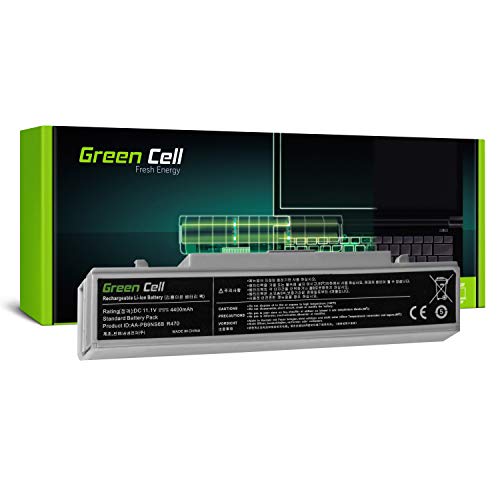 Green Cell® Standard Serie AA-PB9NC6B/AA-PB9NS6B Batería para Samsung Serie 3 NP300E5A NP300E5C NP300E5E NP300E7A NP300V5A NP305E5A NP305E7A NP305V5A NP310E5C Ordenador (6 Celdas 4400mAh 11.1V Blanco)