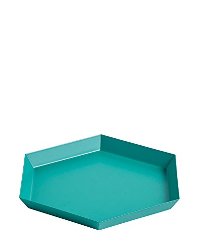 HAY 503936 Bandeja, acero, Color verde esmeralda con revestimiento de polvo HAY 503936 Bandeja, acero, Color verde esmeralda con revestimiento de polvo
