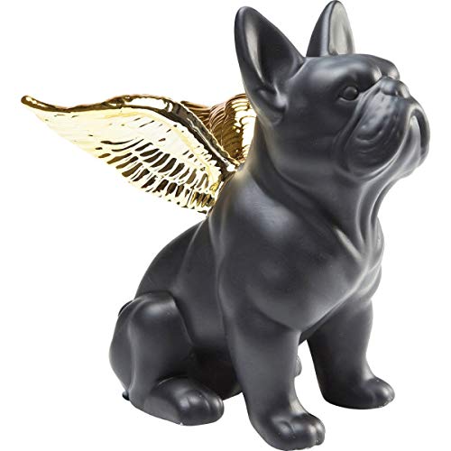 Kare Figura Decorativa Sitting Angel Dog, Oro, 22 x 21 x 11.5 cm