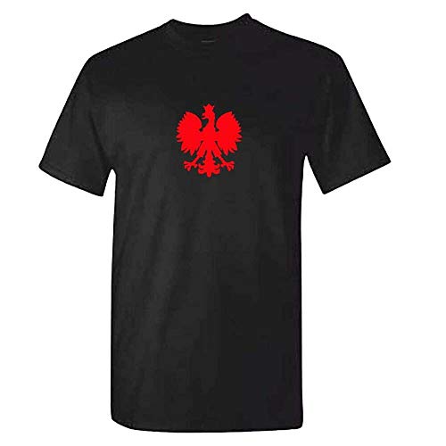 Koszulka Patriotycznego Polskiego Orła Polska - Polish Eagle Poland Flag Men's Graphic T Shirt Black s
